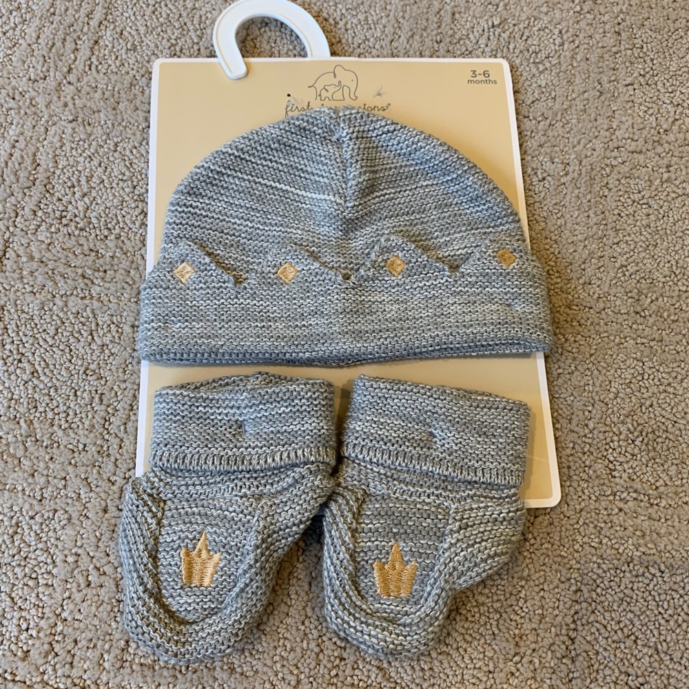 Baby Hat and Bootie set